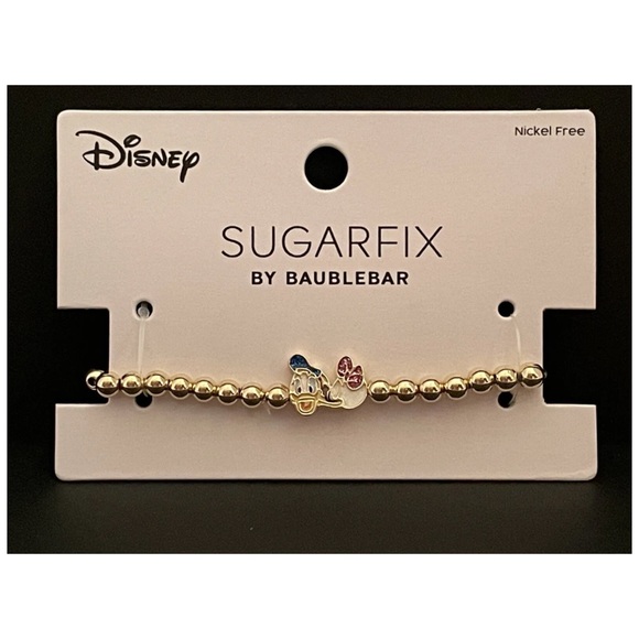 Disney Sugarfix By Baublebar Donald & Daisy Duck Stretch Bracelet - Picture 1 of 6